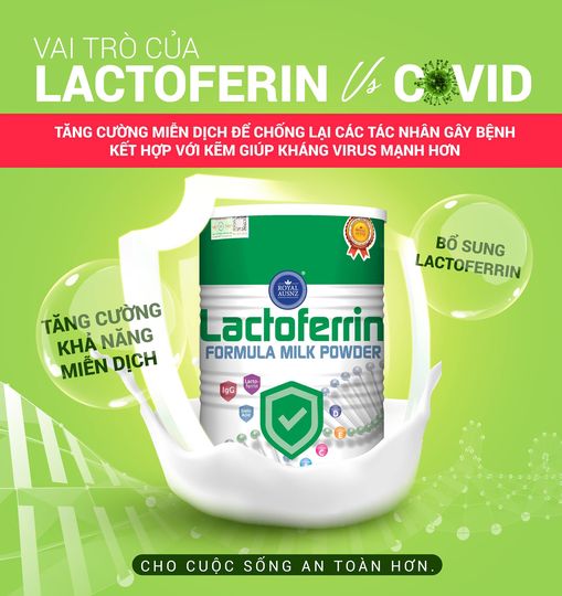 Vai trò của Lactoferrin đối với COVID-19