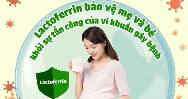 Lactoferrin có trong sữa mẹ